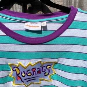 Nickelodeon RugRats Graphic Tee, Small, Multicolored